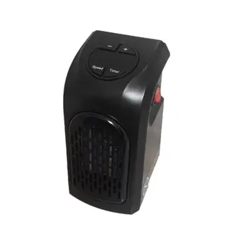 

400W Electric Heater Mini Fan Heater Blower Desktop Household Wall Heater Stove Radiator Fast Handy Warmer Machine