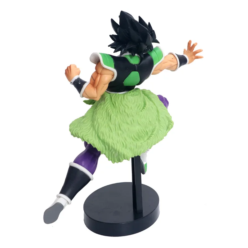 

Very Fun Anime Garage Kit Model qlz 2018 Theater Version Broly Dark Blue PVC Box