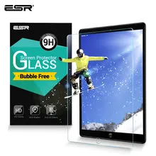 Protector de pantalla para iPad 2 3 4, ESR vidrio templado 9H HD burbuja transparente Protector de pantalla de película libre para iPad 2/3/4(China)