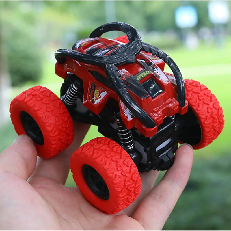 

Children's toy car Inertia Four-Wheel Drive off-Road Vehicle Shock-Proof Shock Absorber Boy's Emulate Toy Stunt Car kids gift