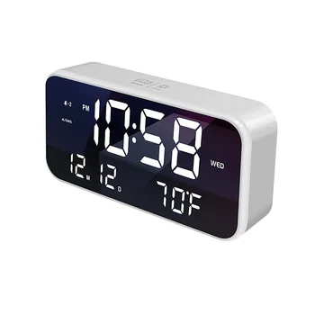 

Fashion Home Students Voice-activated Intelligent Alarm Clock Mute Luminous Led Display Digital Clock
