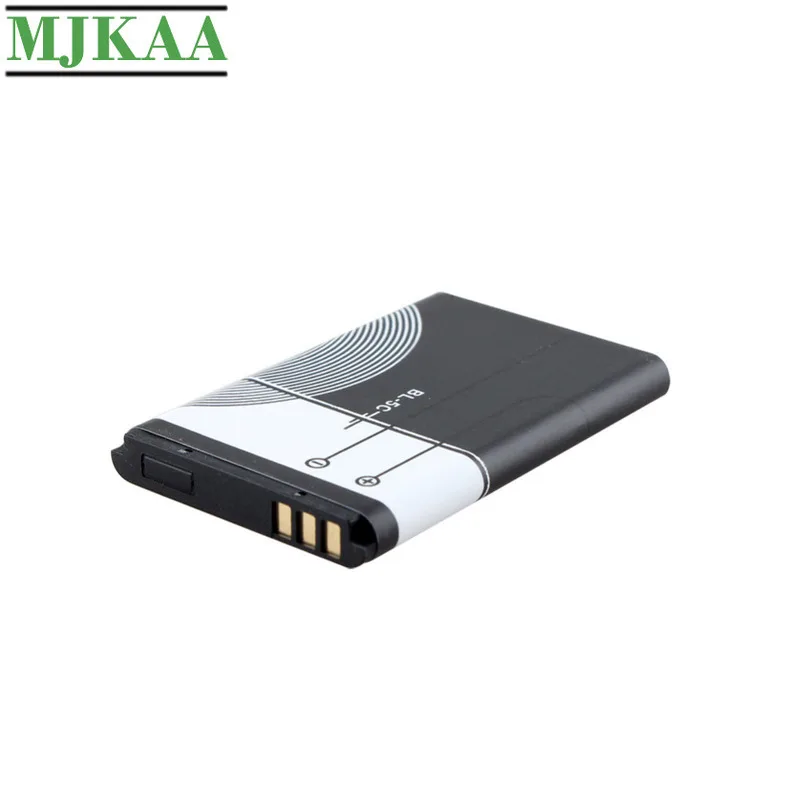 MJKAA 2 шт. BL 5C 3 7 V 3.8Wh 1020mAh батарея для Nokia 1112 1208 1600 1100 1101 2610 2600 2300 6230 6630 n70 n71 n72 n91 e60