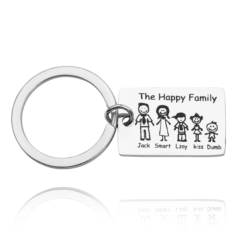 length 3cm width 2cm Пользовательские DIY Dog Tag фото брелок из нержавеющей стали выгравированный фотография брелок для любви собака люди собака Keepsake ювелирные изделия - Цвет: length 3cm width 2cm