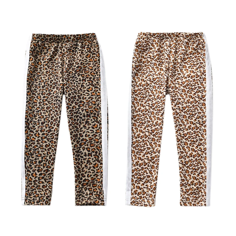 

Kids Girls Leggings Autumn Fashion Elastic Leopard Print Leggings Girl Toddler Trousers Pants Skinny Legging Toddler Bottoms