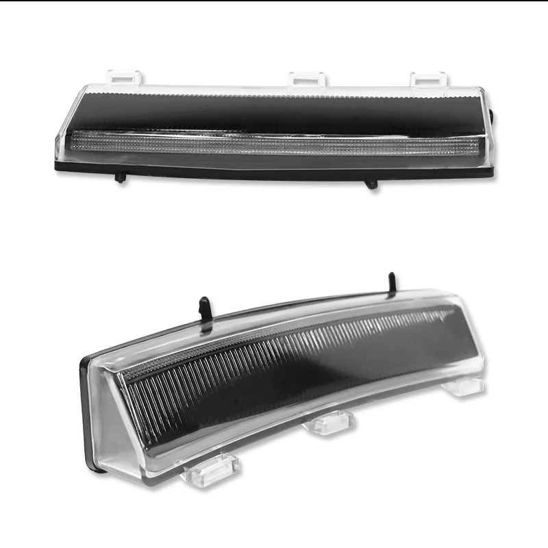  High Power Switchback White/Amber LED Front Bumper Reflector Daytime Running Lights w/Turn Signal F - 4000464321457