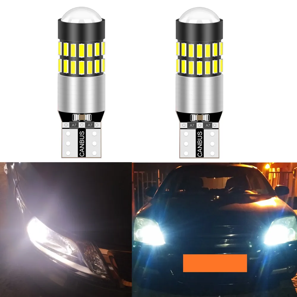 

2x t10 w5w led White Canbus Error Free For BMW 5 Series M5 E39 E60 E61 F10 F11 LED Interior Light License Plate Lamp (1996-2017)