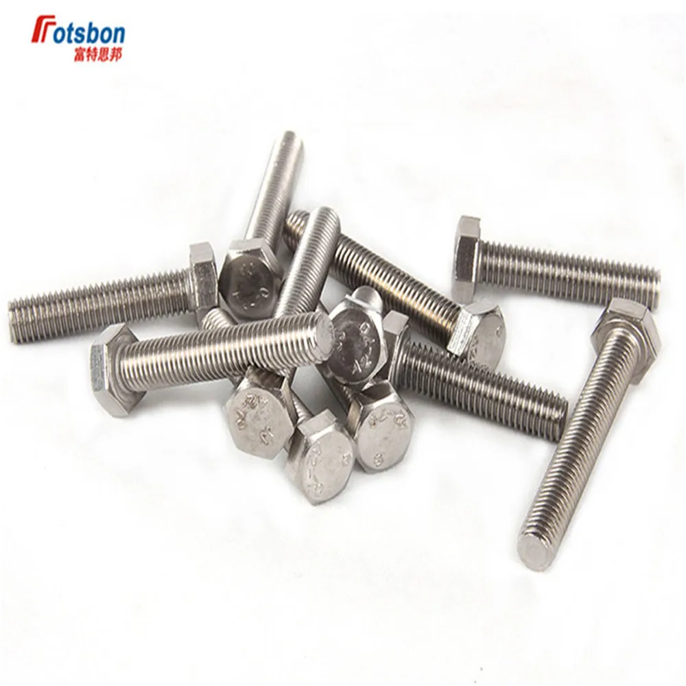 

M3/M4/M5 Hexagon Head Screw Bolt Cerrojo Boulon Pernos Threaded Rod Parafusos Bulloni Acciaio Inox External Hex Bolts ISO 4017