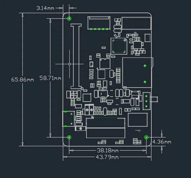 墨水屏T5 V2.4 尺寸图