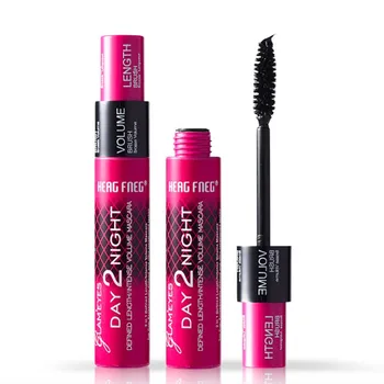 

4d waterproof silk fiber thick eyelash eye mascara clear tusz do rzes waterproof volume black rimel cosmetics maquillage korea