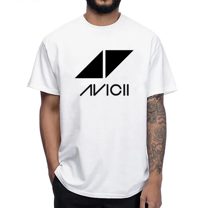 8513 Новейшая модная футболка Dj Avicii, Мужская футболка с принтом Rip Avicii, модная футболка Фана, летние футболки с коротким рукавом для мужчин/wo мужчин - Цвет: 8513