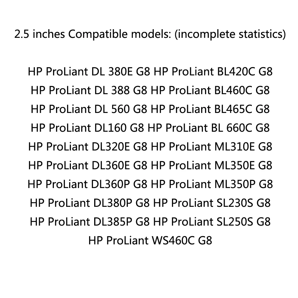 Запчасти для 3," /2,5" hp жесткого диска SAS SATA лоток для клюшек Proliant DL385 DL160 DL320 ML310 G5p DL4x170h G6 DL160se G6