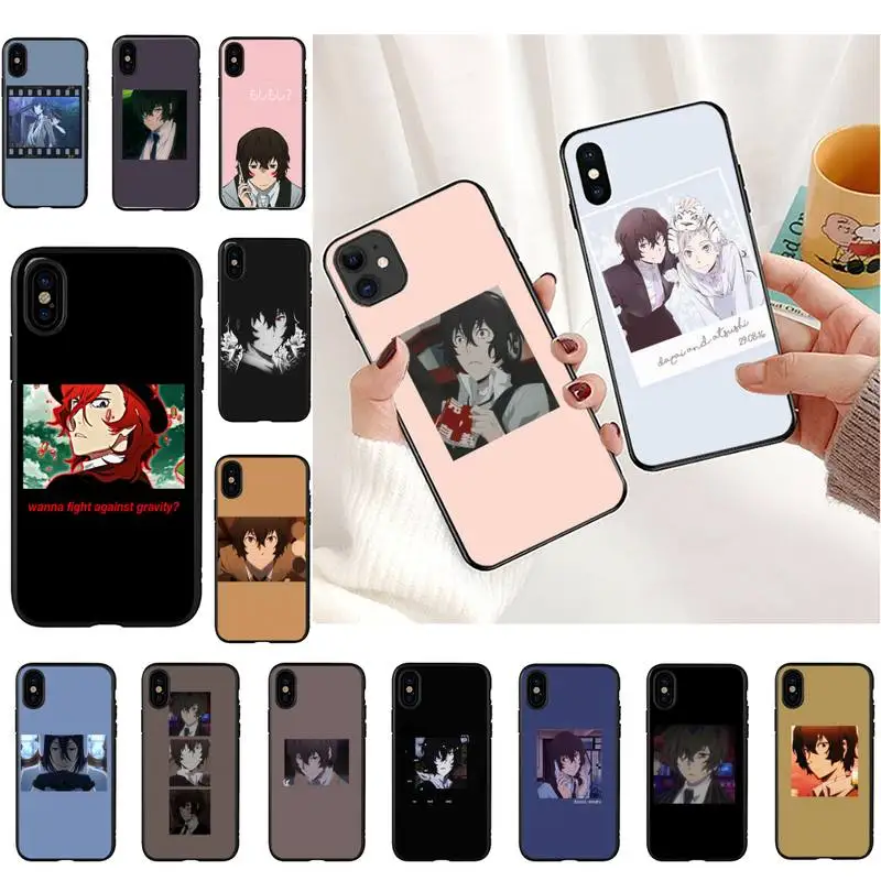 

Bungou Stray Dogs Phone Case For iPhone 11 8 7 6 6S Plus 7 plus 8 plus X XS MAX 5 5S XR 12 11 Pro max se 2020 Funda Case