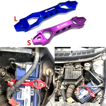 

Car Battery Tie Down Brace Aluminum Alloy Battery Fasten Bracket Holder Modification Accessories For Honda Civic 2002-2005