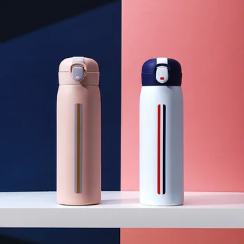 

Travel Thermos Mug Water Bottle Stainless Steel Portable Insulated Coffee Cup Hydro Flask Hot Taza Termica Waterbottle BW50BW