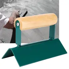 Штукатурный шпатель 150 мм деревянная ручка штукатурный шпатель стальное лезвие внутри угловая шпатель ручной