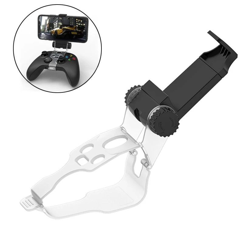 Handyhalter für Microsoft Xbox Series S/X Wireless Controller Clip Spielzubehör Verstellbare Halterung Ständer Halterung_voghion.com