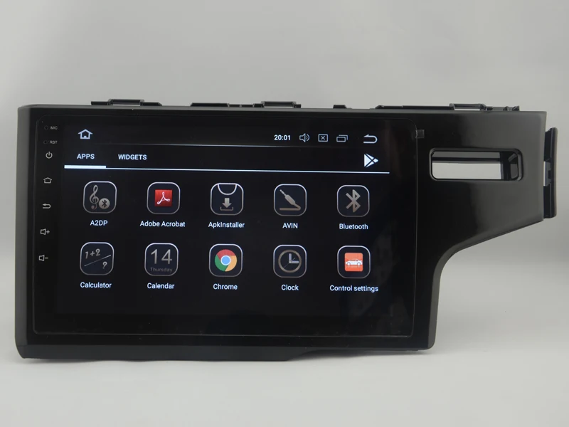 10," четырехъядерный 1024*600 HD экран Android 9,0 Автомобильный gps Радио навигатор для Honda fit Jazz RHD