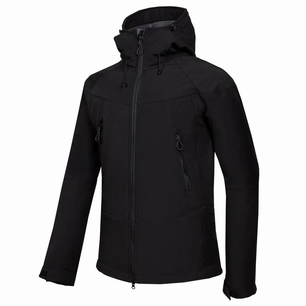 Зимняя одежда, Мужская ветрозащитная водонепроницаемая куртка, походная Спортивная флисовая куртка, Мужская Флисовая теплая куртка от дождя, Corta Vento