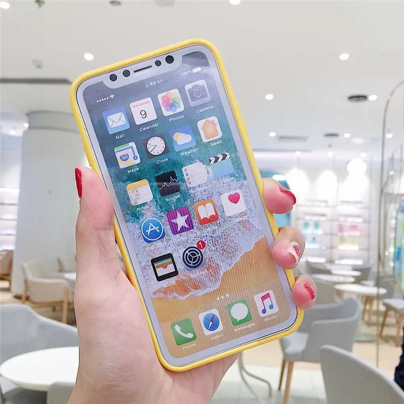 Милый мультяшный чехол для телефона с Микки Минни и радугой для iphone 11Pro MAX X XR XS MAX, мягкий чехол из ТПУ для iphone 6, 6s, 7, 8 Plus, чехол