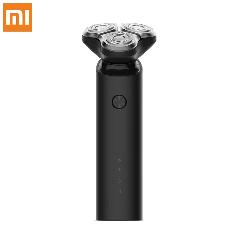Xiaomi Mijia электробритва для мужчин перезаряжаемая с 3 головками гибкий сухой влажный бритвенный моющийся триммер для бороды моющийся Двойной Клинок - Цвет: white