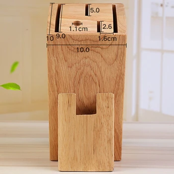 

Nice Knife Holder Bamboo Knife Block Stand Knives Storage Shelf Rack Storage Box Organizer Kitchen Accessories Tool Multitools