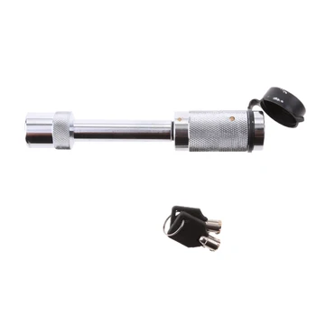 

Anti Theft Hitch Pin Lock 15mm Tow Bar Tongue Lock Trailer Caravan