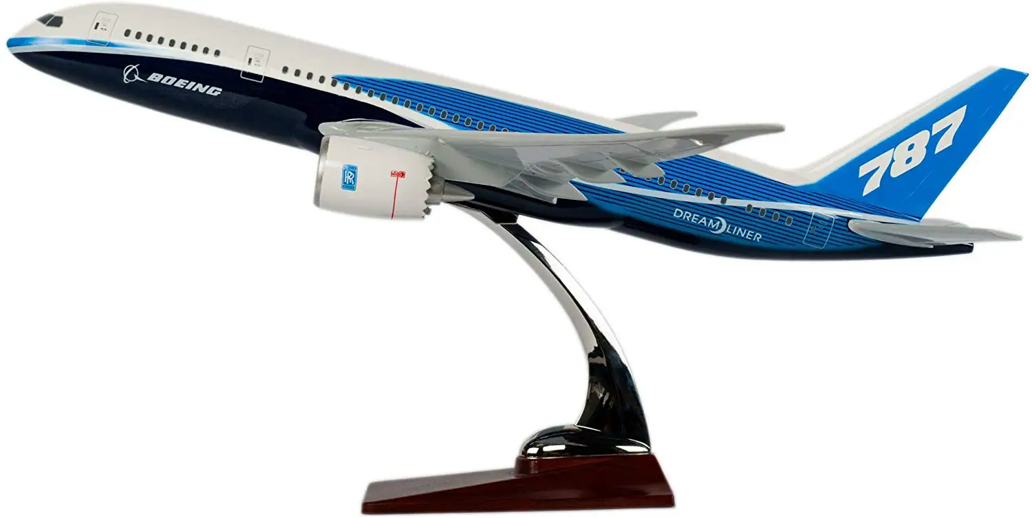 Династия Тан(TM) 47 см Boeing B787 Harz Flugzeugmodell Flugzeug Spielzeug Flugzeugmodell