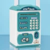 Mini ATM Machine Children's Electric Piggy Bank Simulation Fingerprint Lock Automatically Rolling Money Password Lock Safe Boxes 3