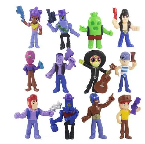 12pcs3 Игра звезды фигурка игрушки Леон Шелли Кольт Джесси куклы модель детская игрушка-подарок 8 шт/12 шт/18 шт./компл - Цвет: 12pcs3