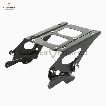 

Black Motorcycle 4 Point Docking Kit Luggage Rack Case for Harley Touring FLHR FLHRC FLHT FLHX 2014-2017