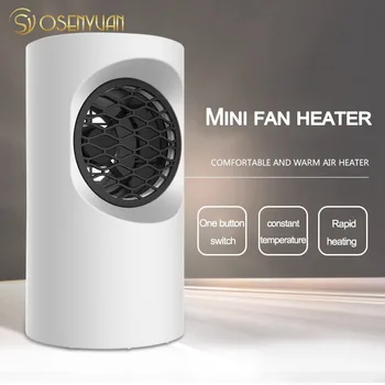 

2020 Electric Heater Mini Fan Heater Desktop Hot Wind Model Portable Desktop Warmer Machine Winter Home Office