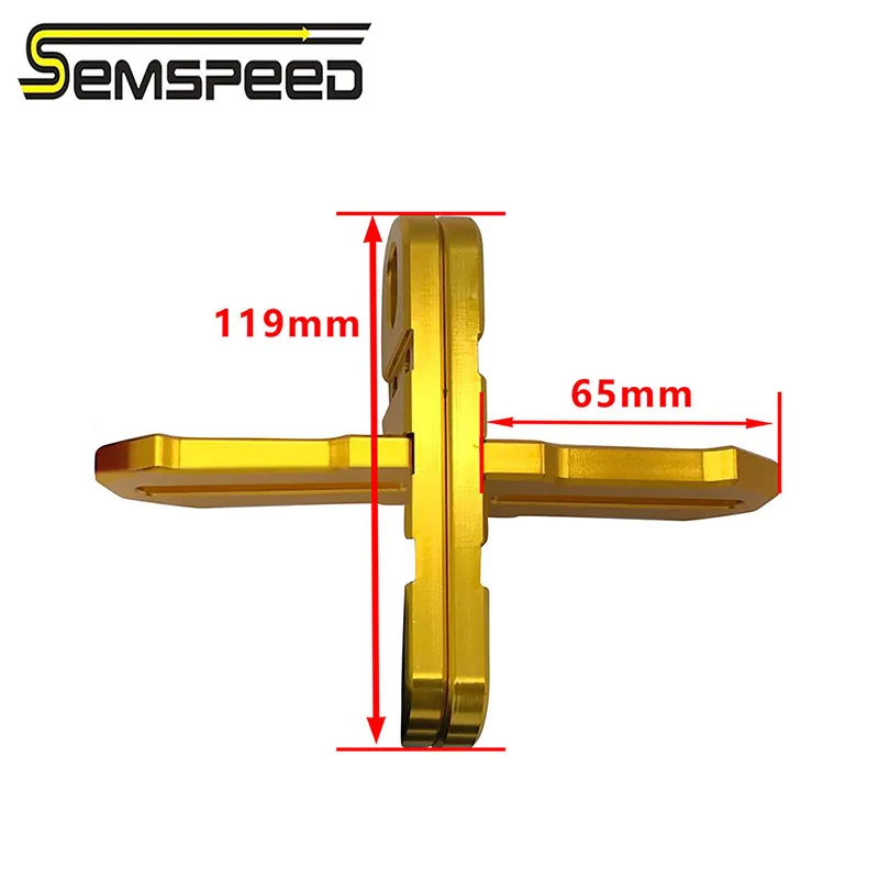 Мотоциклетный Точечный светильник кронштейн для NMAX 155 150 125 2015 2019 SEMSPEED CNC
