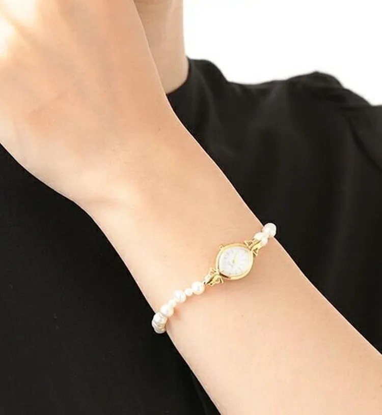 No fade 2021 new brass band Japanese women's watch luxury