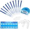 Teeth whitening 44% Peroxide Dental Bleaching System Gel Kit Bright Teeth Whitener Dental Equipment 10/6/4/3pc with Led lights ► Photo 1/6