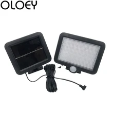 56led Сплит Тип Солнечный настенный светильник интеллектуальный инфракрасный высокочастотная настенная лампа крытый Открытый сад свет гаражный свет