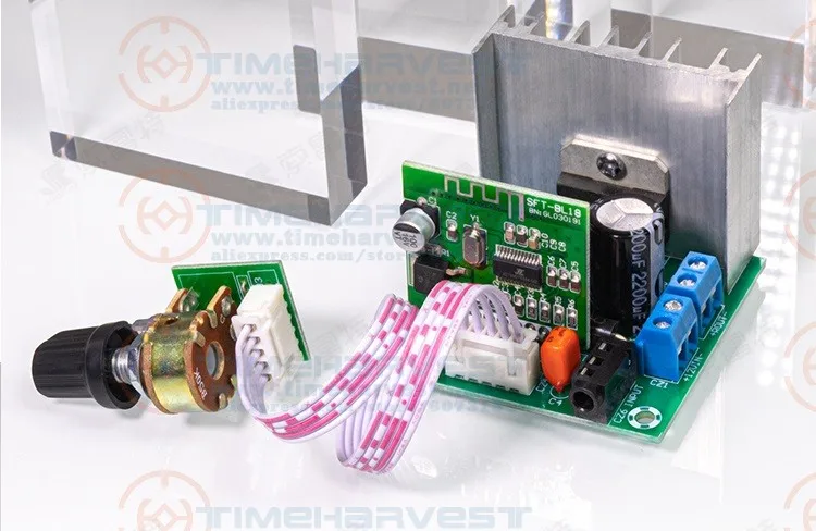 

5pcs 12V Small wireless Amplifier with Bluetooth receiver module 3.5mm jack input for Arcade Game Machine Coin operator cabinet