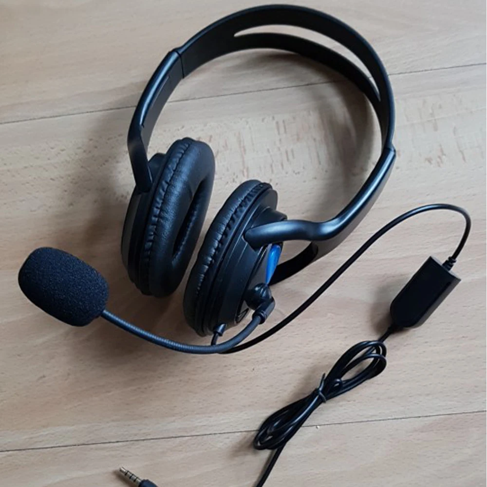 Gaming Headset For PS4 Wired Headphones With Microphone 2019 New 3 5mm Deep Bass Earphone With Mic for PS4 Sony PlayStation 4 PC