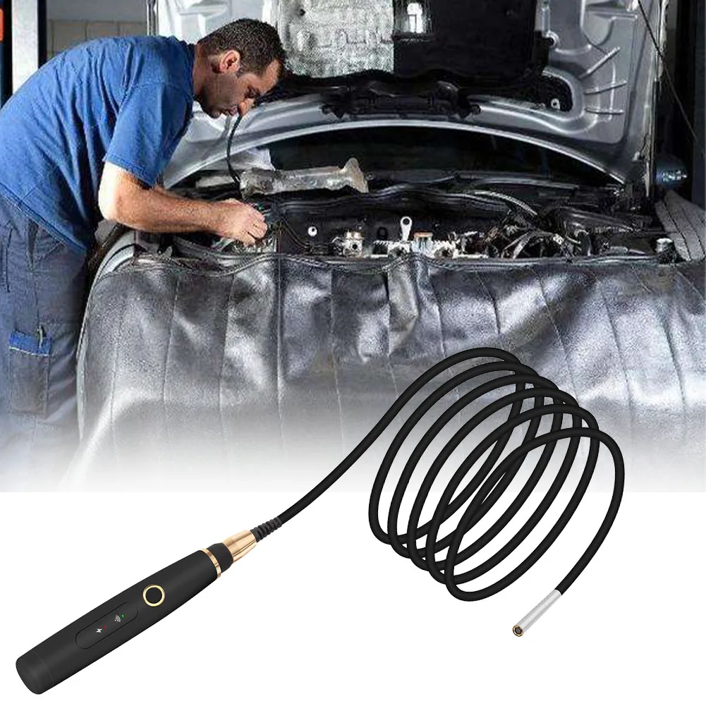 

3.9mm HD 720P Durable WIFI Endoscope Waterproof Smartphone Industrial Boroscope Snake Inspection Camera LED Lighting Handheld
