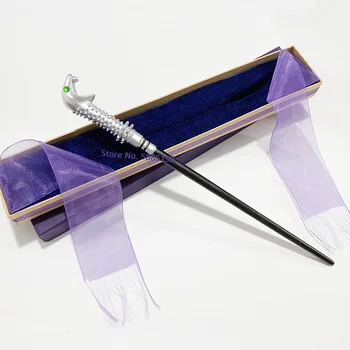 

Lucius Malfoy Magic Wand in Ollivander's Box with Wand Stand as Gift
