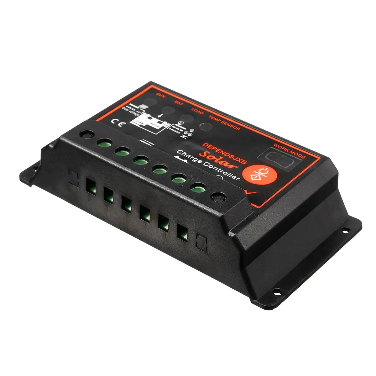 PWM цифровой Солнечный Зарядное устройство контроллера 12/24V 10A ~ 60A цифровой Дисплей Авто Солнечная батарея для телефона Батарея регулятор