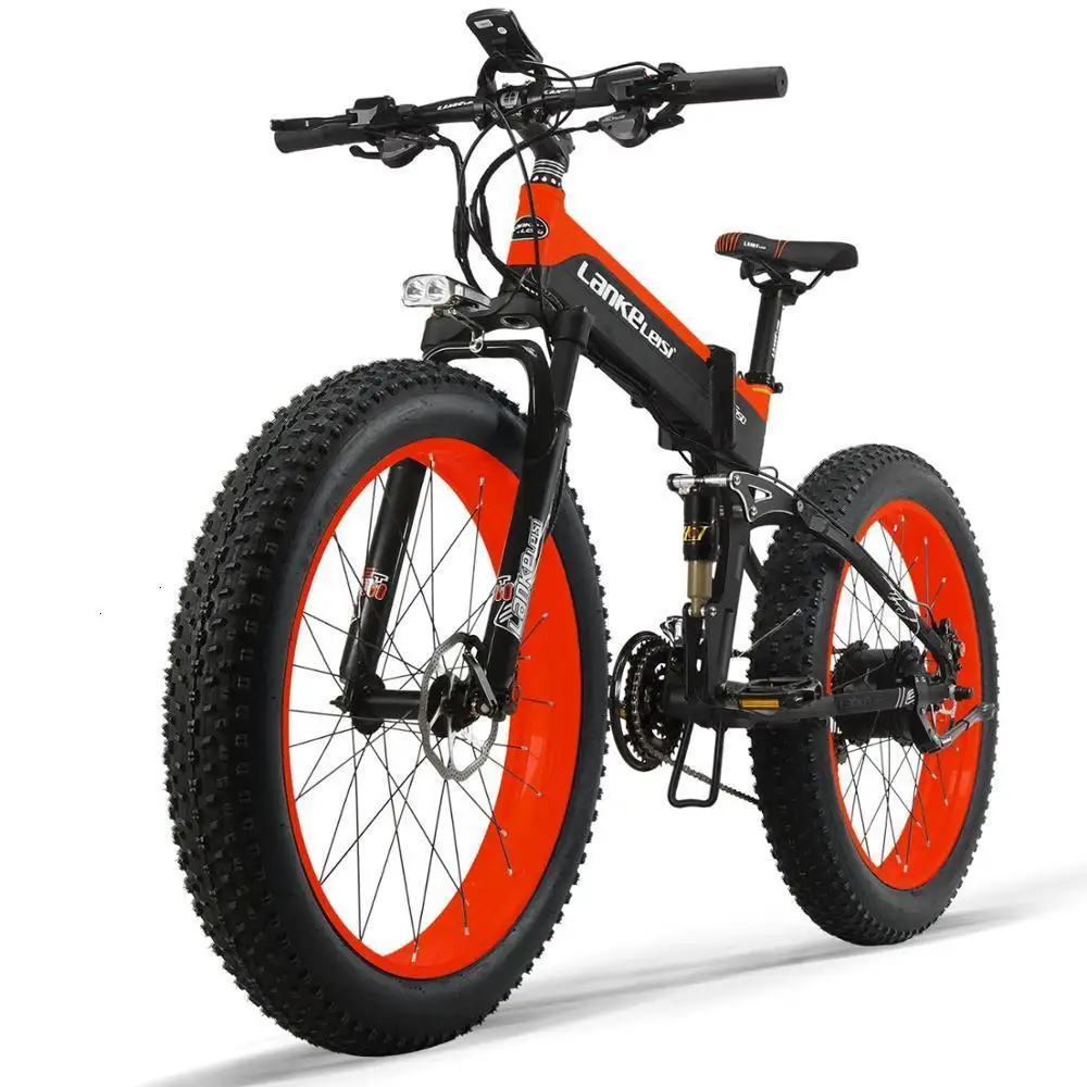26 XT750Plus дюймов 2019 самые популярные E bike Fat Tire 48V Bike 10AH складной Электрический