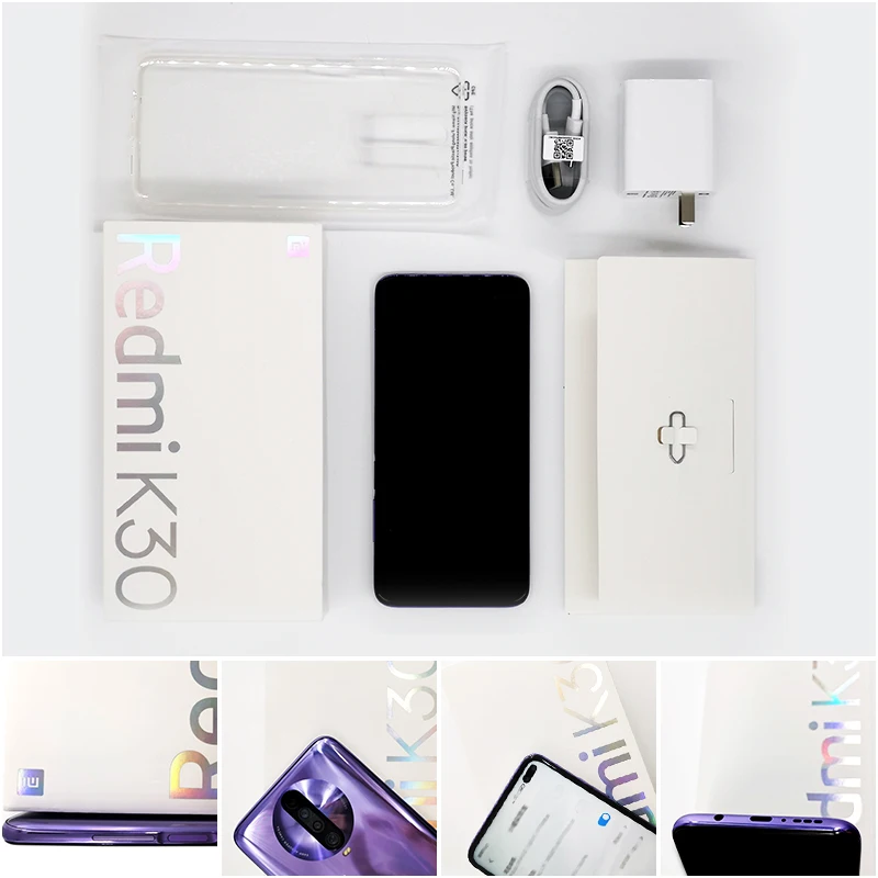 Мобильный телефон Xiaomi Redmi K30, 4G, 6 ГБ, 128 ГБ, Восьмиядерный процессор Snapdragon 730G, 120 Гц, жидкий дисплей, 6,67 дюйма, полный экран, 27 Вт, быстрая зарядка