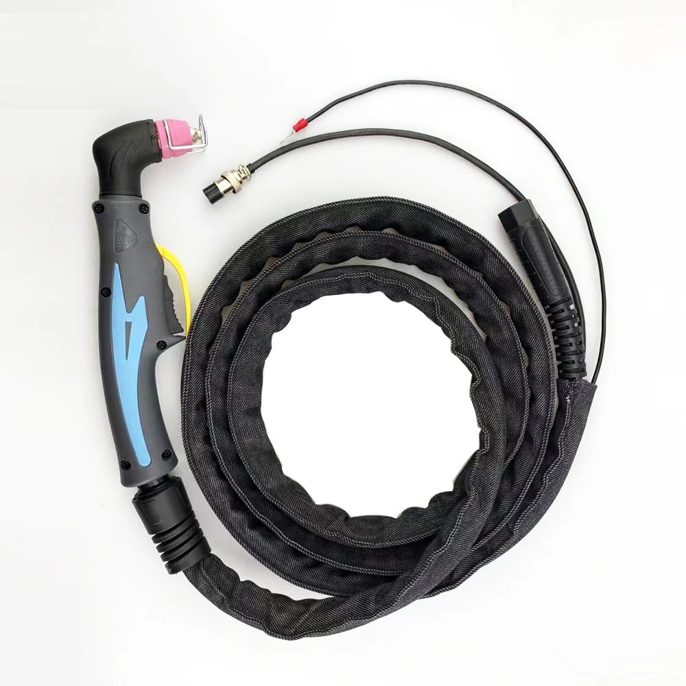 AG60 SG55 WSD60 Plasma Cutter Cutting Torch Gun Pilot Arc Completed 3M 5M CUT 18mm welding torch plasma cutter electrodes nozzles