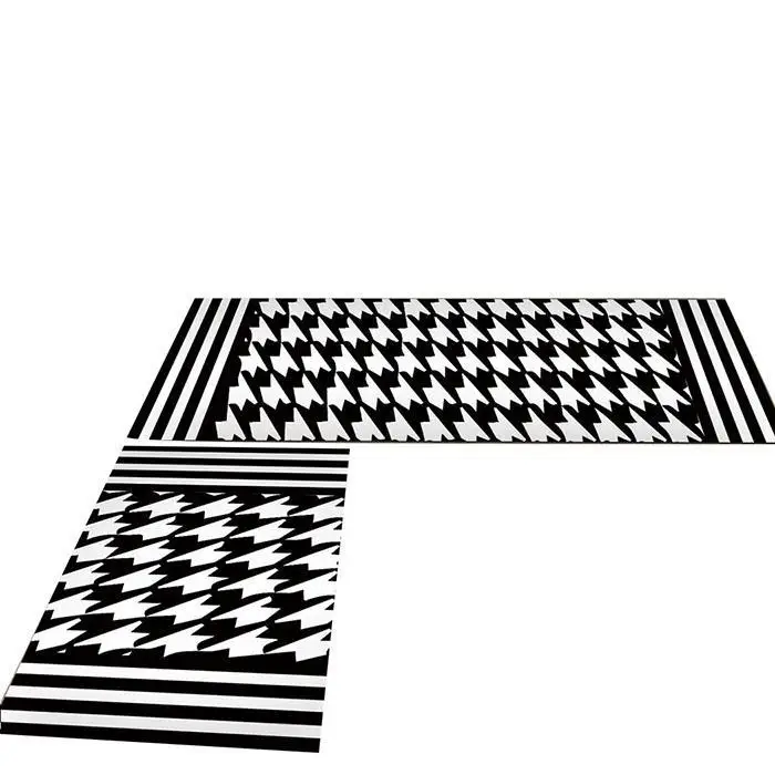 Kitchen Non-slip Floor Mat Bathroom Door Rug 2 x 1-6 Bedroom Rectangle Home Carpet 1 x As picture