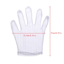 1 пара анти-статические противоскользящие перчатки полосатые ПК Компьютер Рабочий ремонт безопасные перчатки H37E