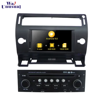 

Autoradio 7'' Quda Core Android 9.0 For Citroen C4 Stereo 2 Din Car Radio Multimedia player GPS Navigation With WIFI