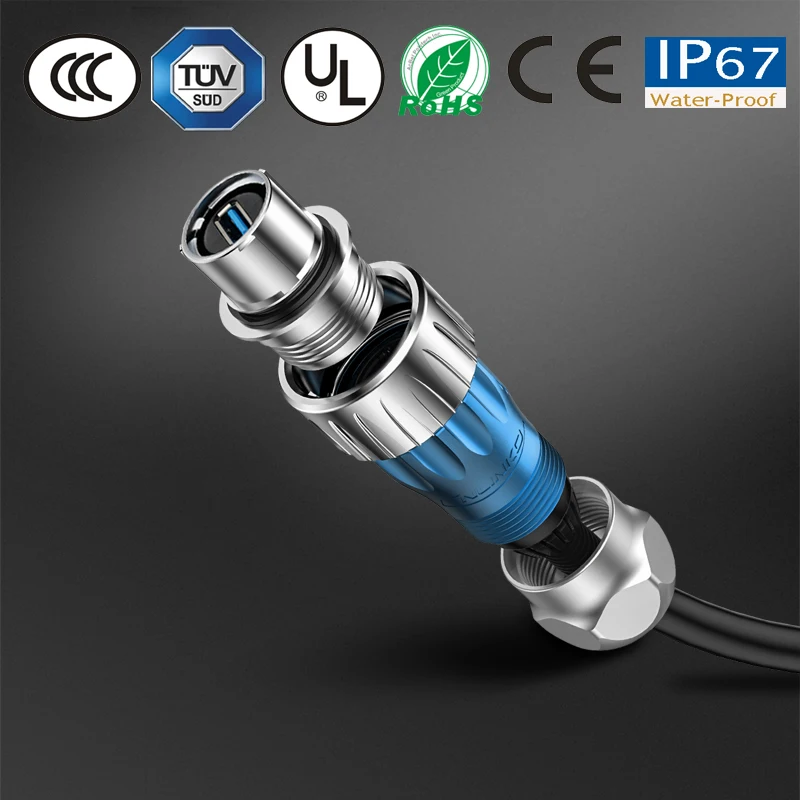 Мужской и Женский USB кабель водонепроницаемый разъем Сетевой оборудование для