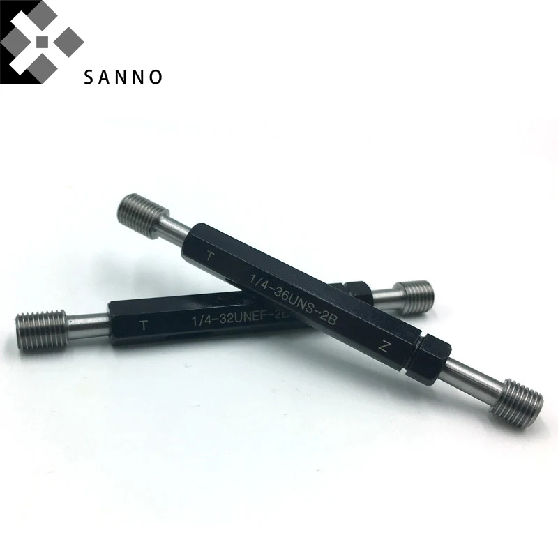 High precision UNC  UNF  UNEF  UNS US units screw gauging tool thread plug gauge 0-80 UNF-2B  4-40 UNC-2B  10-32 UNF-2B (3)