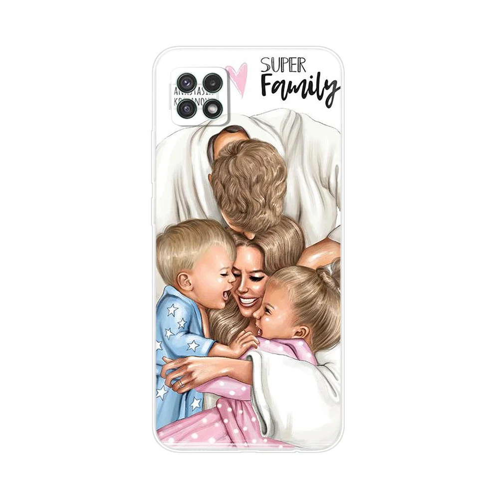 samsung silicone Floral Silicon Case For Samsung A22 Case For Samsung Galaxy A22 5G 4G GalaxyA22 A 22 Cover Soft Clear TPU Protective Bumper Capa samsung cute phone cover Cases For Samsung