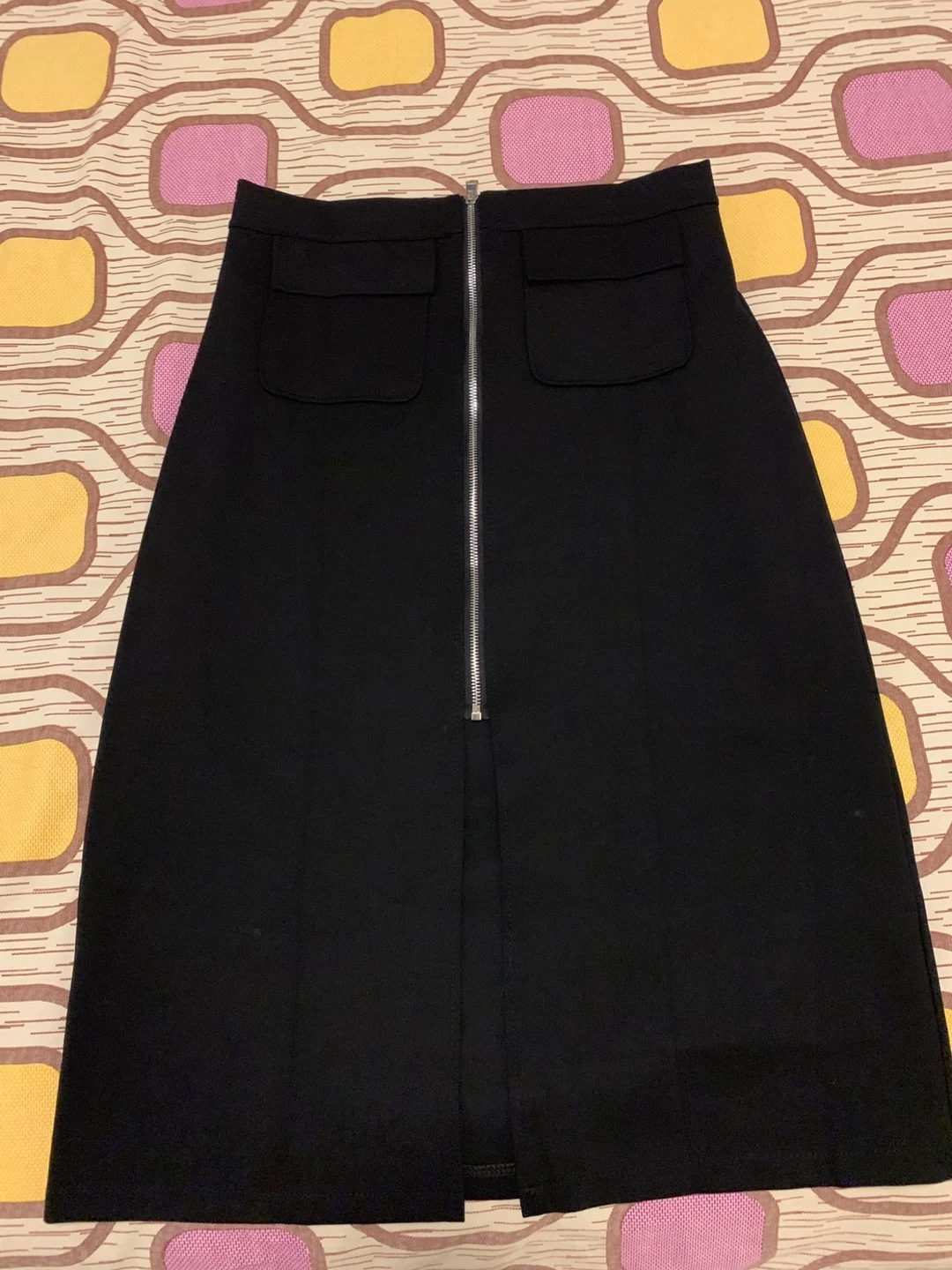 New Women Autumn Winter Skirts Office Midi Women's Pencil Skirt with Zip Long Black Skirt High Waist Large Size 4XL 5XL